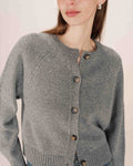 Cardigan Boutonne Gris Sanders