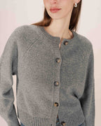 Cardigan Boutonne Gris Sanders