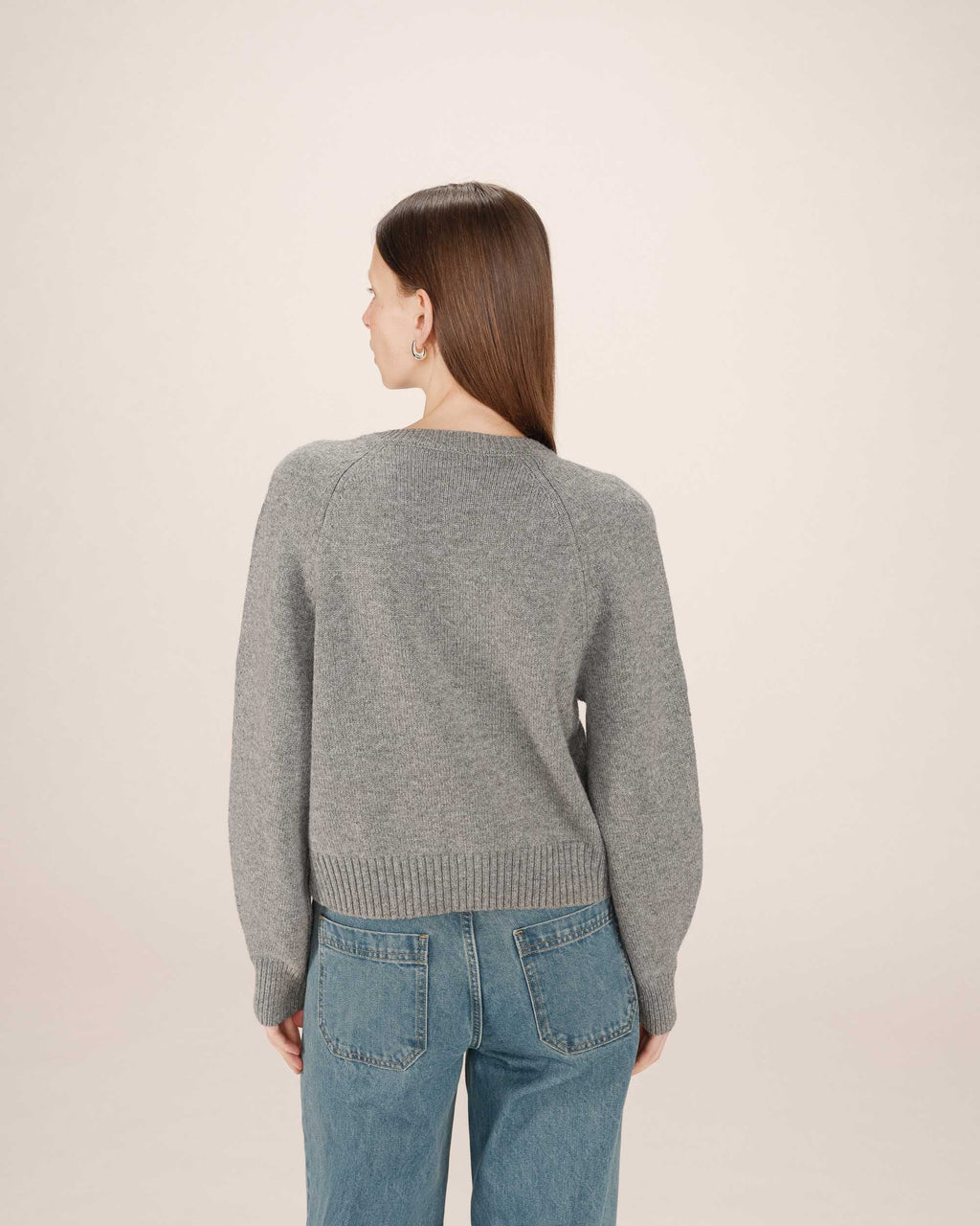 Cardigan Boutonne Gris Sanders