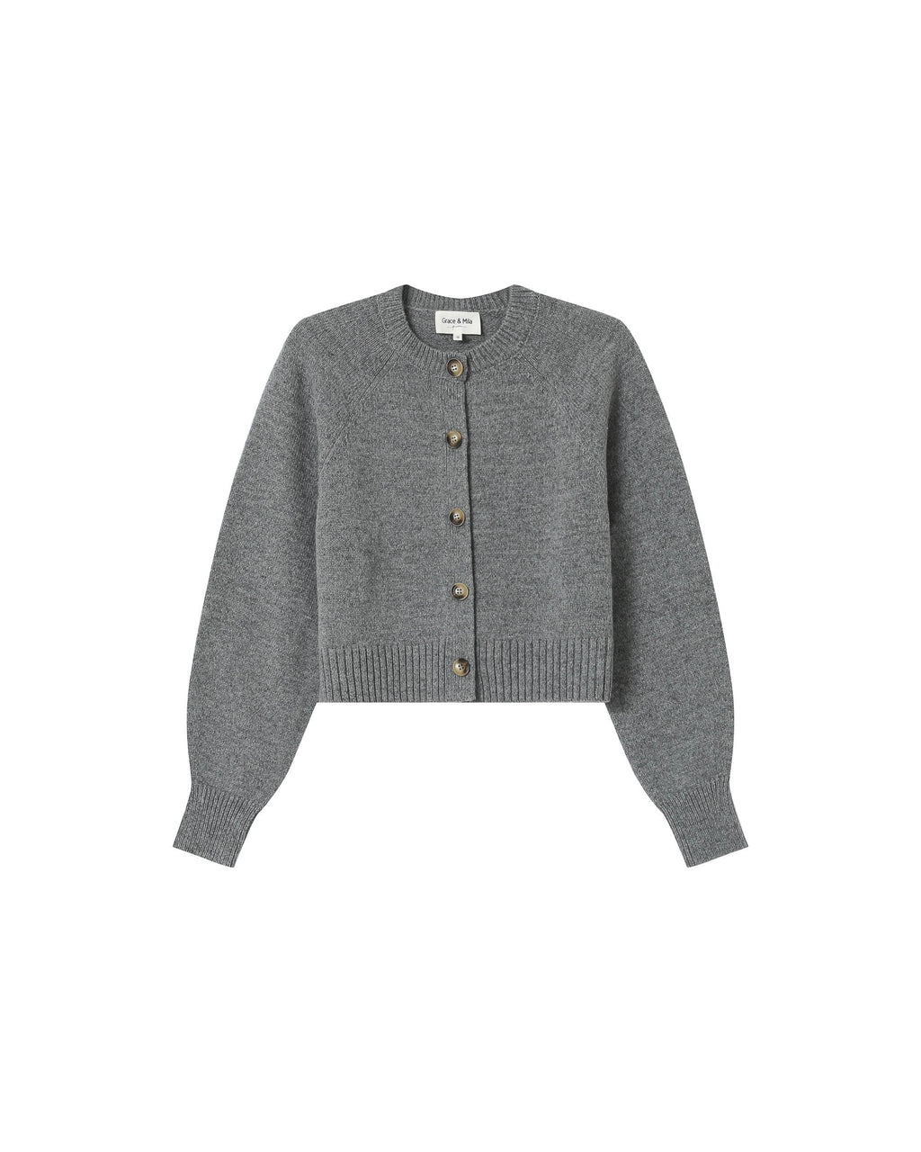 Cardigan Boutonne Gris Sanders