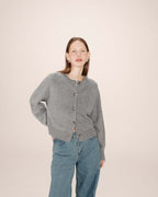 Cardigan Boutonne Gris Sanders