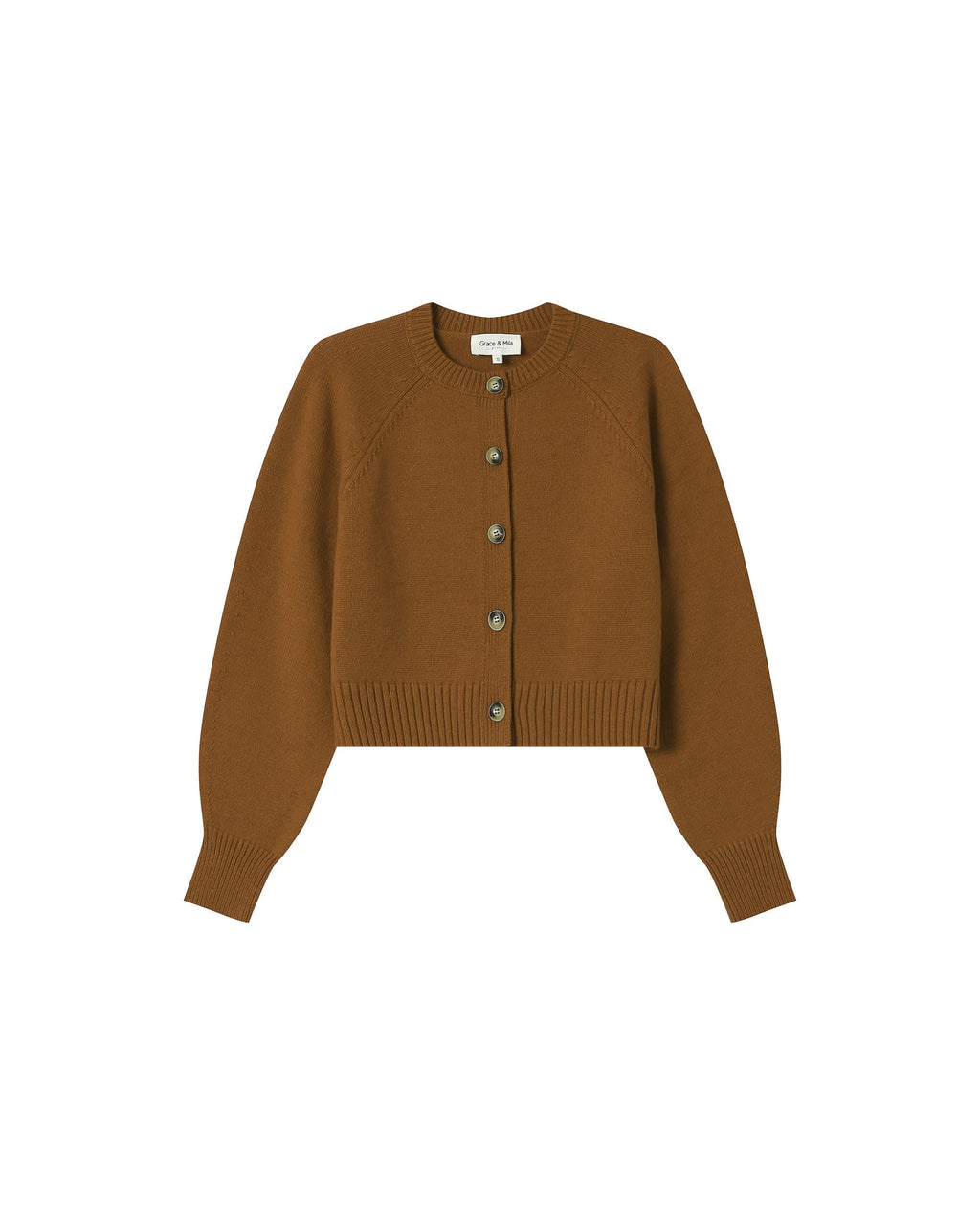 Cardigan Boutonne Kaki Sanders