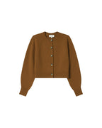 Cardigan Boutonne Kaki Sanders