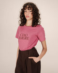 T-Shirt Imprimé Blush Soft