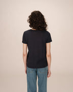T-Shirt Col V Marine Space