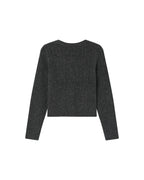Cardigan Tricote Anthracite Samso