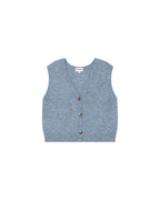 Cardigan Sans Manches Bleuet Santa