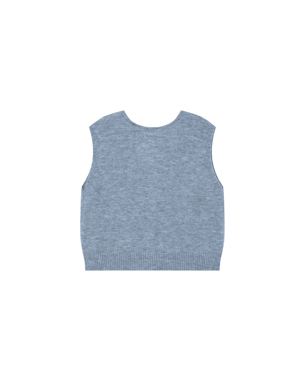 Cardigan Sans Manches Bleuet Santa
