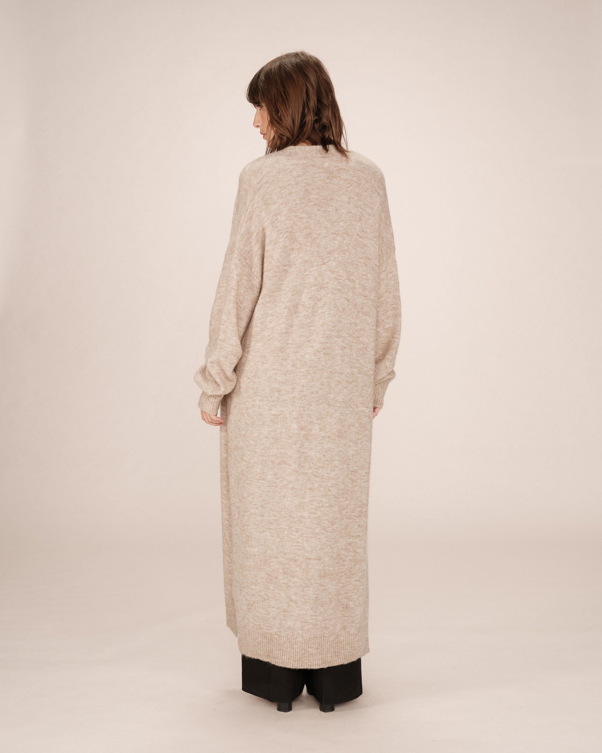 Cardigan Long Beige Santiago