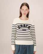 Pull Universitaire Ecru Sardaigne