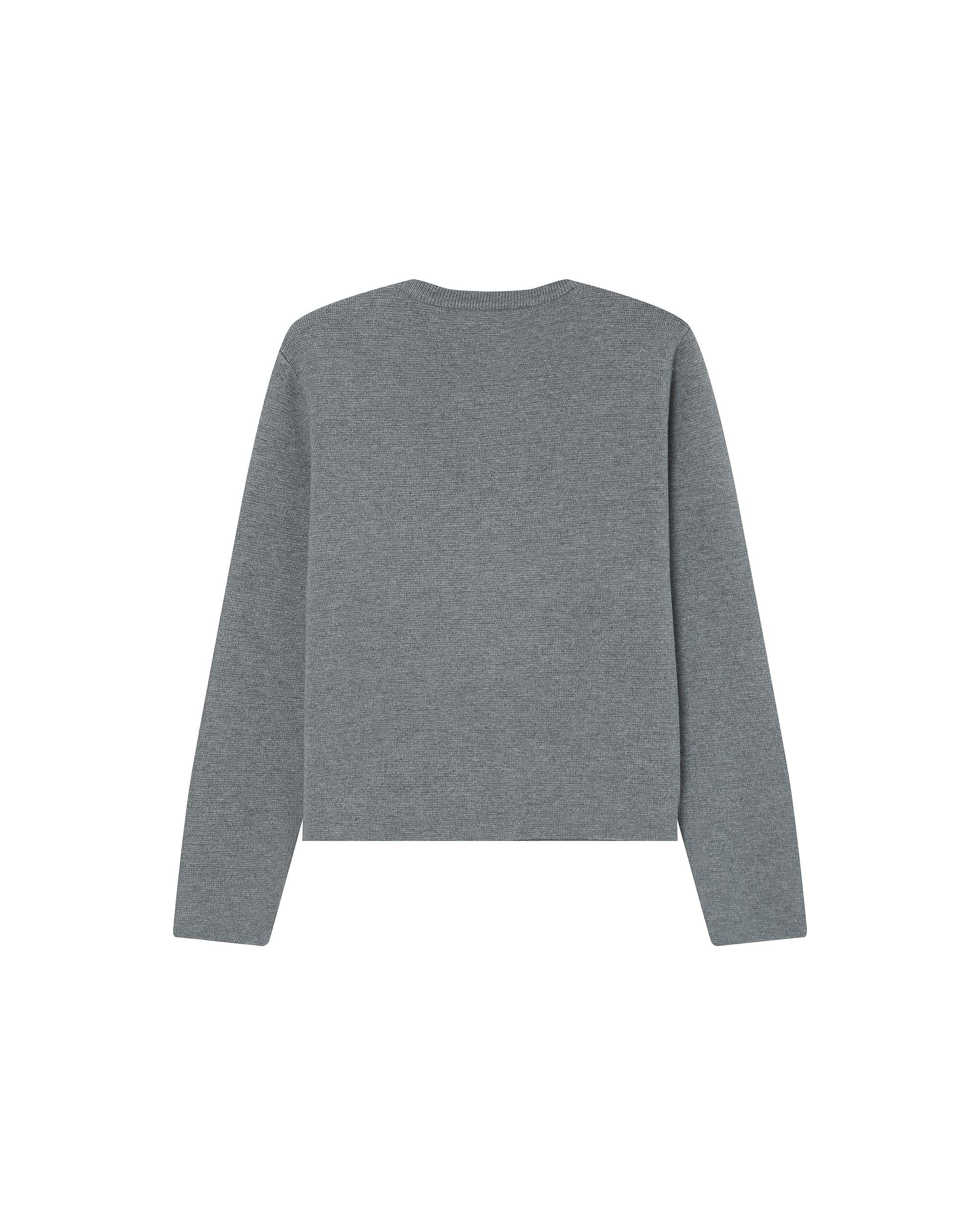 Pull Universitaire Gris Sardaigne