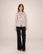 Blouse Imprimée Ecru Scarlett
