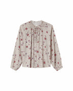 Blouse Imprimée Ecru Scarlett