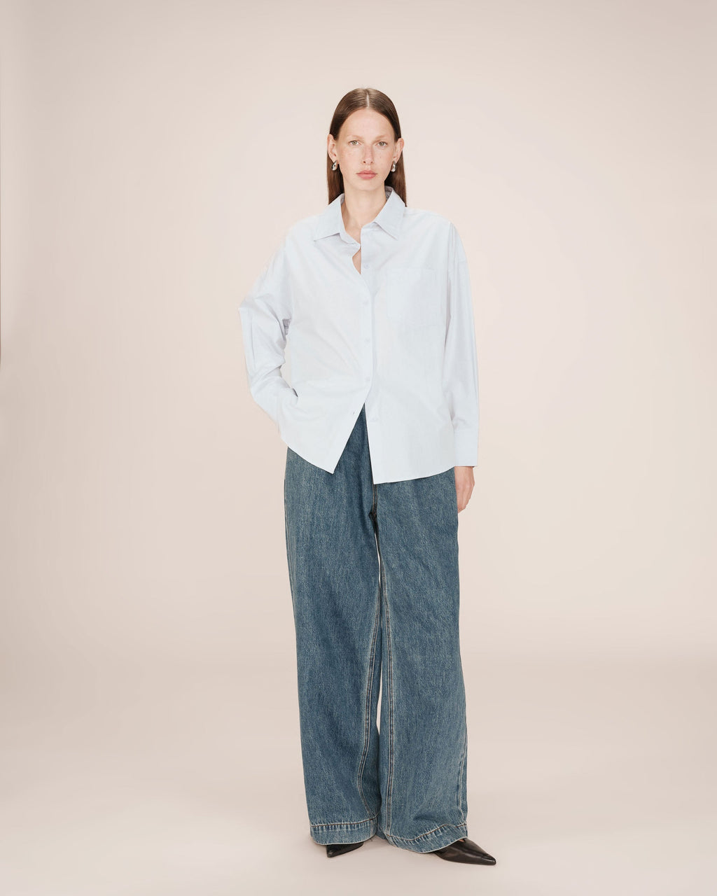 Chemise Oversize Bleuet Sira