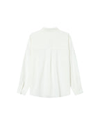 Chemise Droite Ecru Stripe
