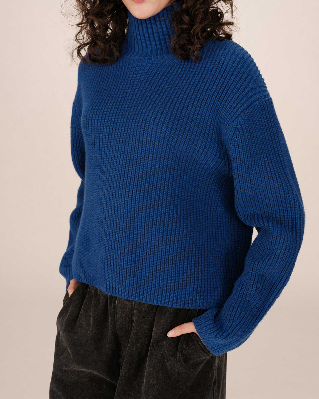 Pull Bleu Cobalt Sagan