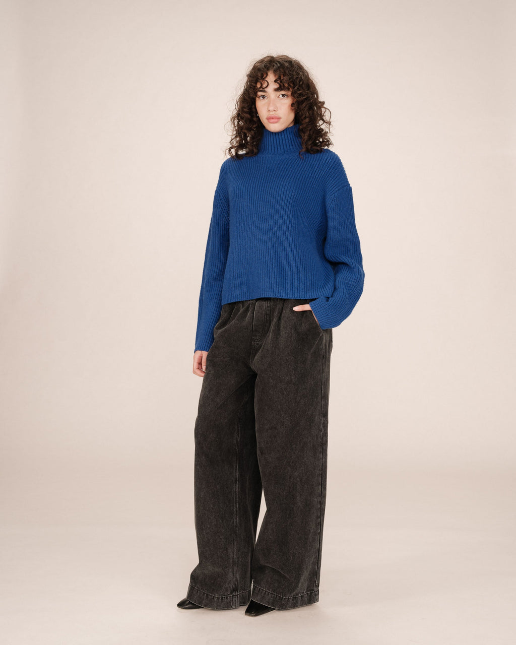 Pull Bleu Cobalt Sagan