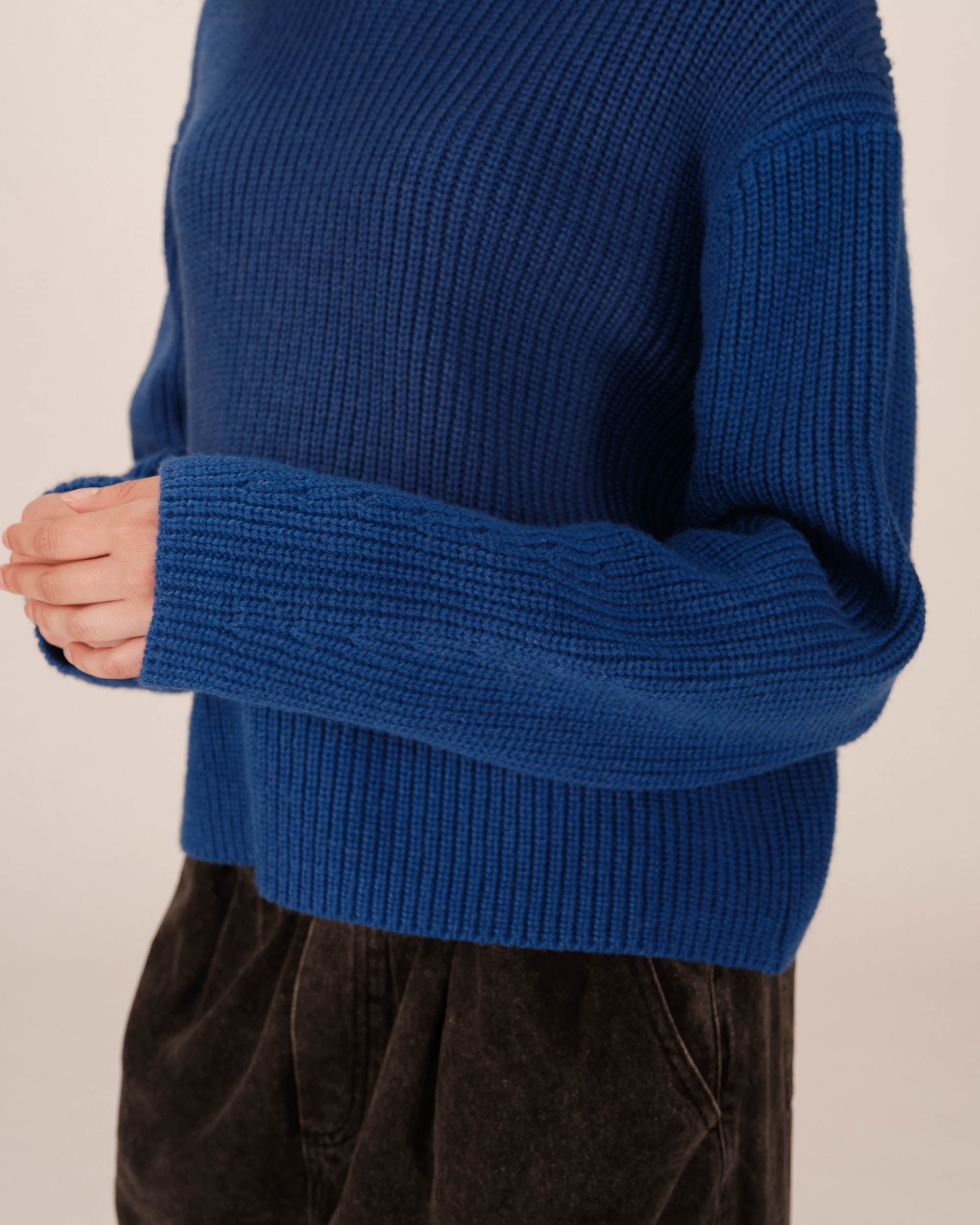 Pull Bleu Cobalt Sagan