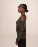 Pull Asymetrique Anthracite Samantha