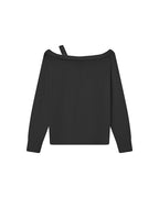 Pull Asymetrique Anthracite Samantha