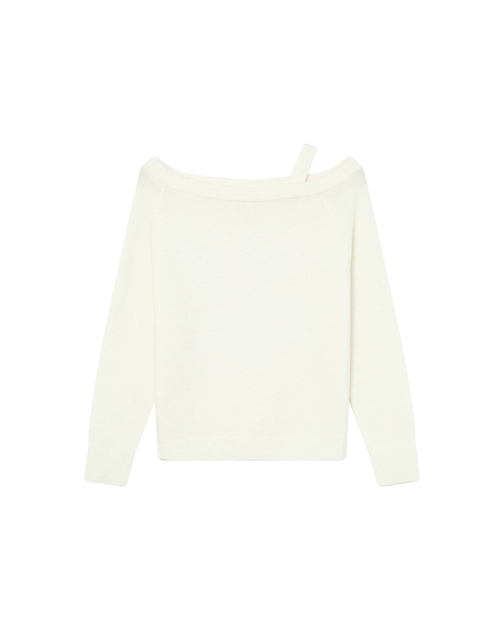 Pull Asymetrique Ivoire Samantha