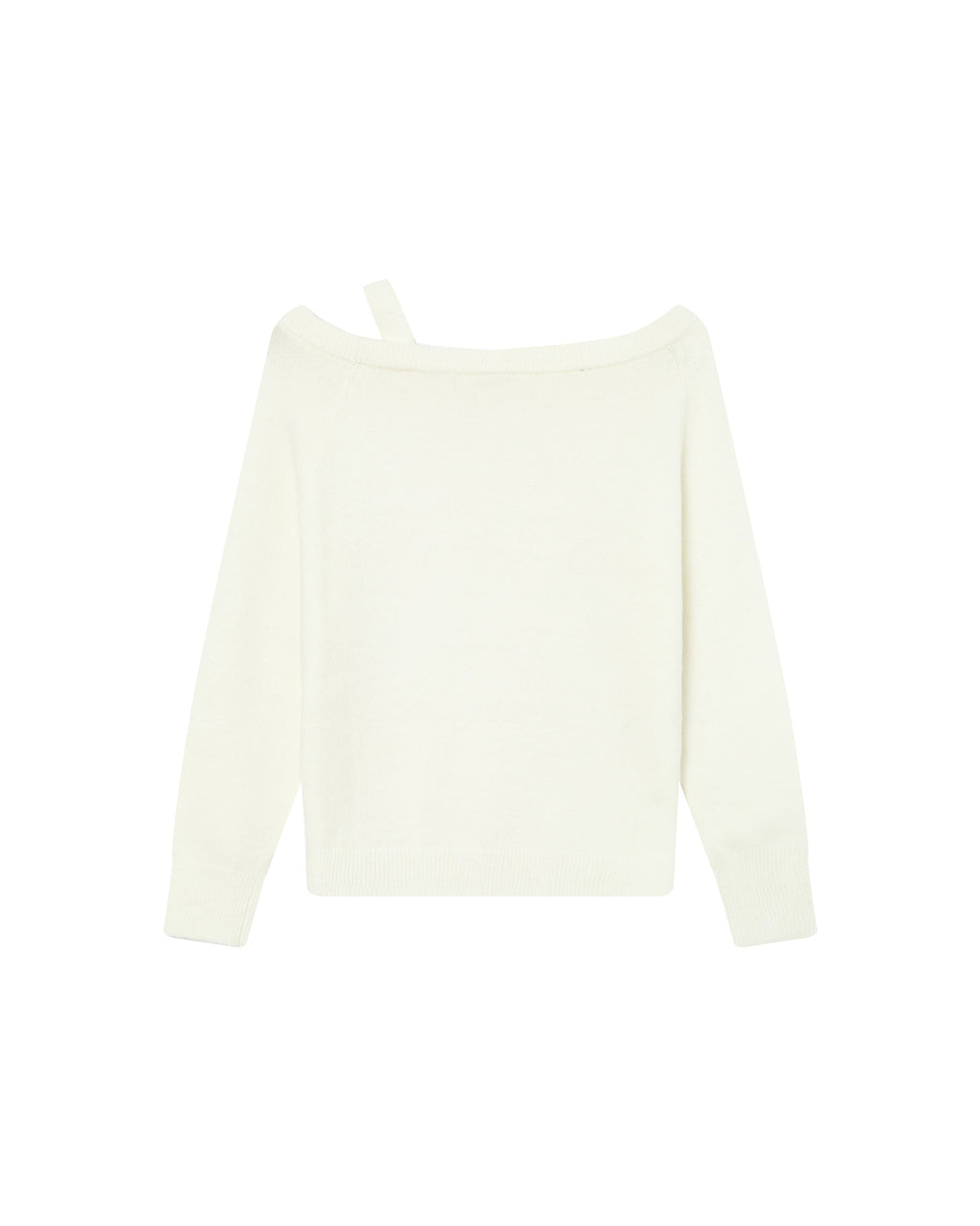 Pull Asymetrique Ivoire Samantha
