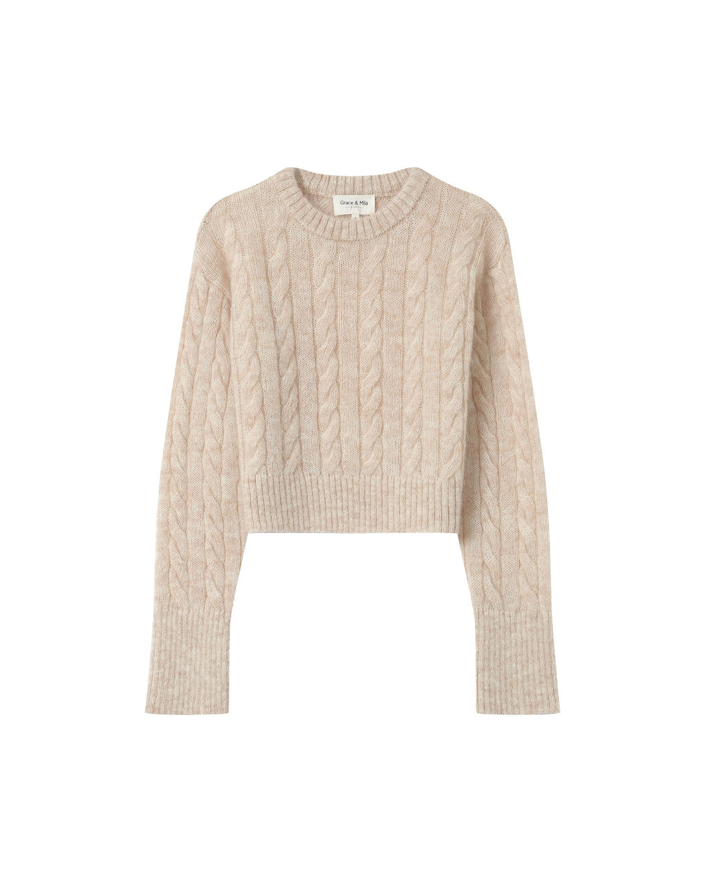 Pull Torsade Vanille Sabin