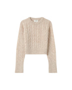 Pull Torsade Vanille Sabin