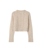 Pull Torsade Vanille Sabin