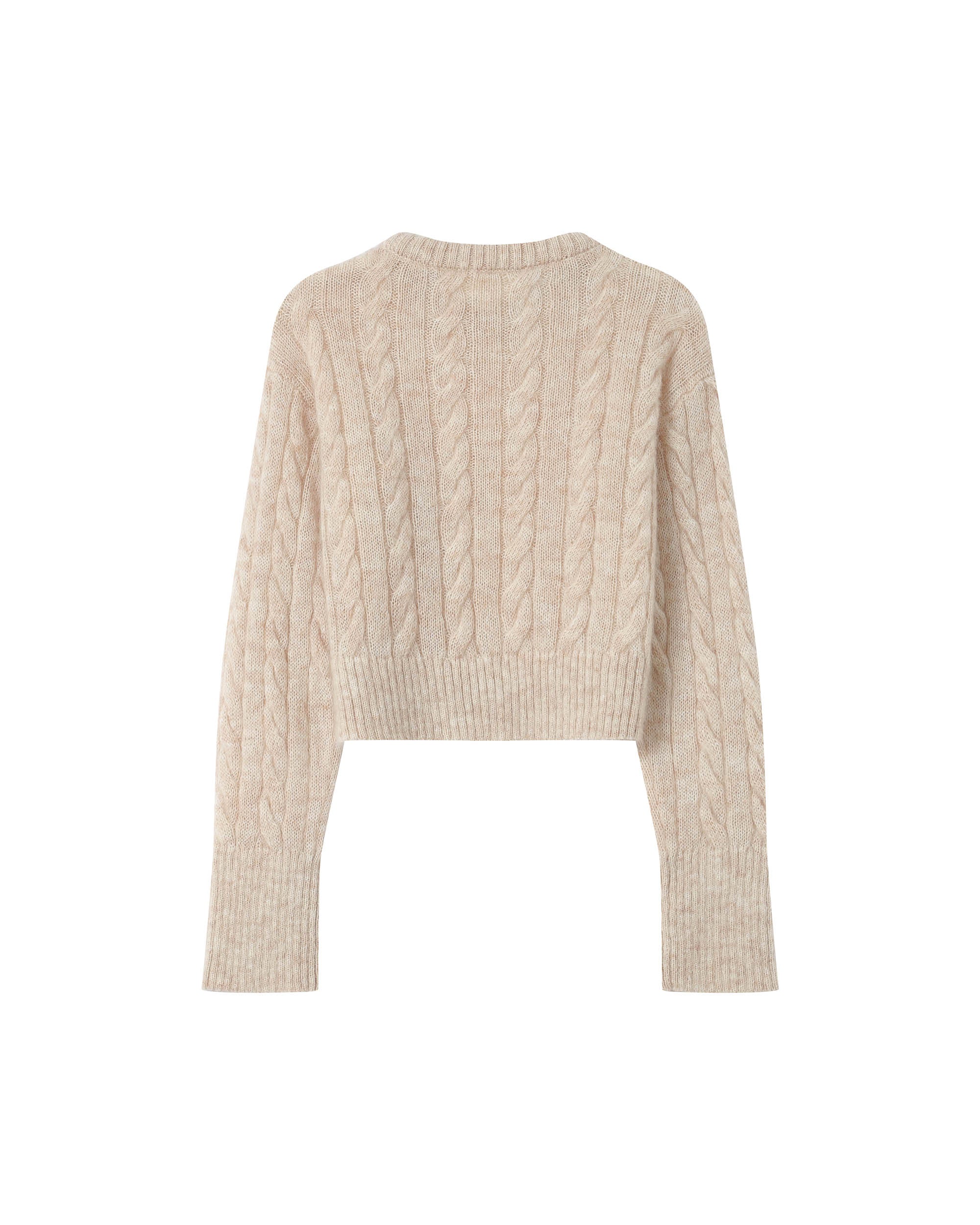 Pull Torsade Vanille Sabin