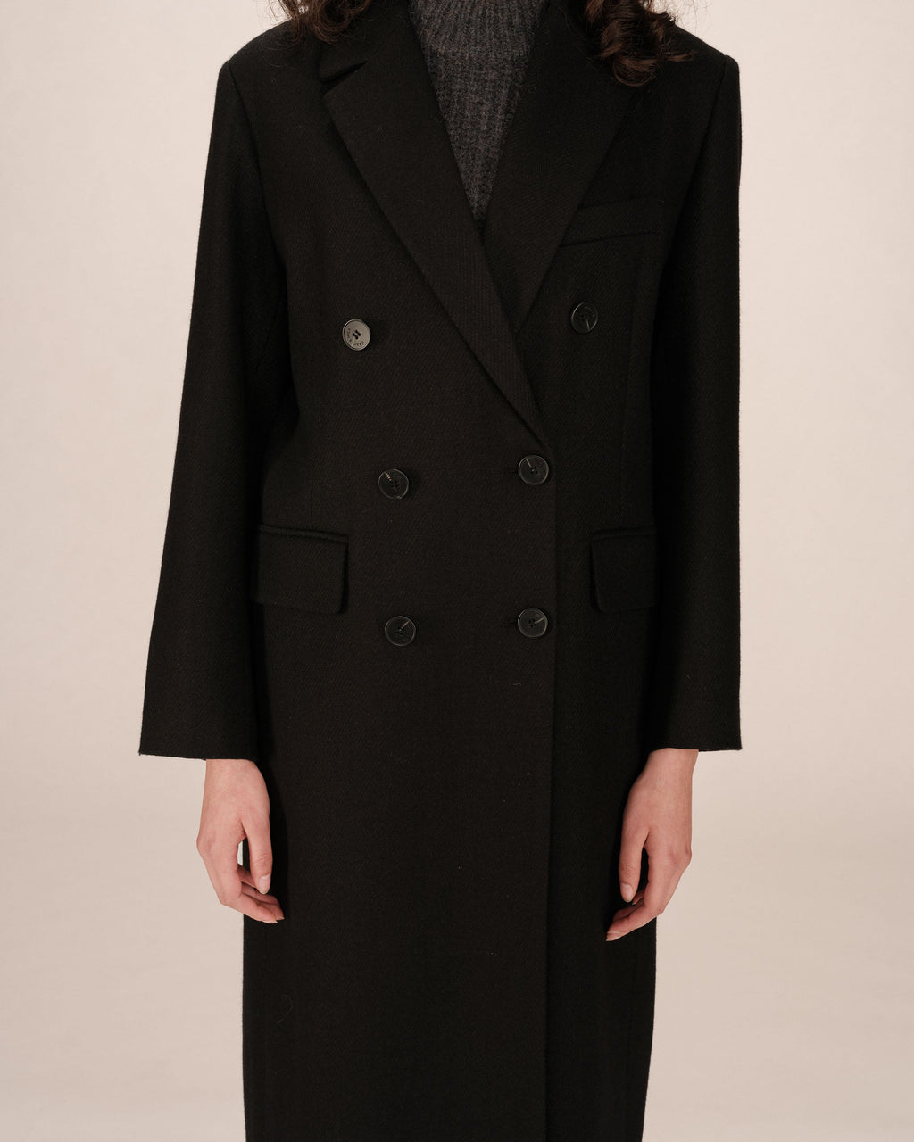 Manteau Noir Smith