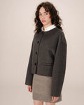 Veste Boxy Anthracite Stomy