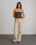 Top Carmela - Chocolat
