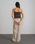 Top Carmela - Chocolat