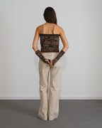 Top Carmela - Chocolat