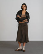 Top Carmela - Marron