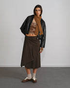 Top Carmela - Marron
