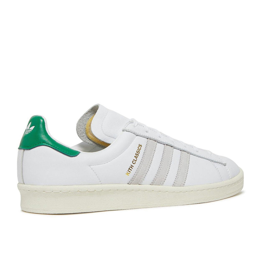Adidas Campus 80S Kith Classics White Green - Blanc