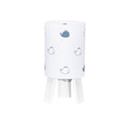 Lampe De Chevet En Coton Blanc