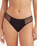 Culotte Menstruelle Tulle Pois