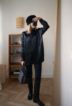 Chemise Ligne - Satin Black
