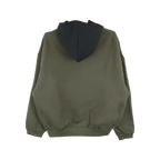 Hoodie Essentials Logo-Print Green Black - Vert - Mixte