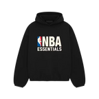 Hoodie Essentials Nba Black - Noir - Mixte