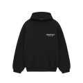Hoodie Essentials Fleece Black - Noir - Mixte