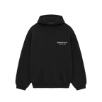 Hoodie Essentials Fleece Black - Noir - Mixte