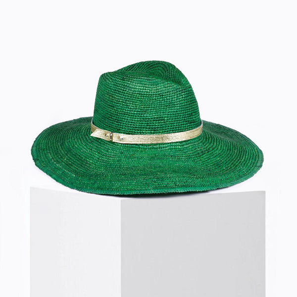 Chapeau Fedora Raphia Jelly