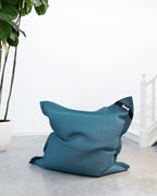 Pouf Flottant Beanbag Piscine - 130x130cm - Petrole