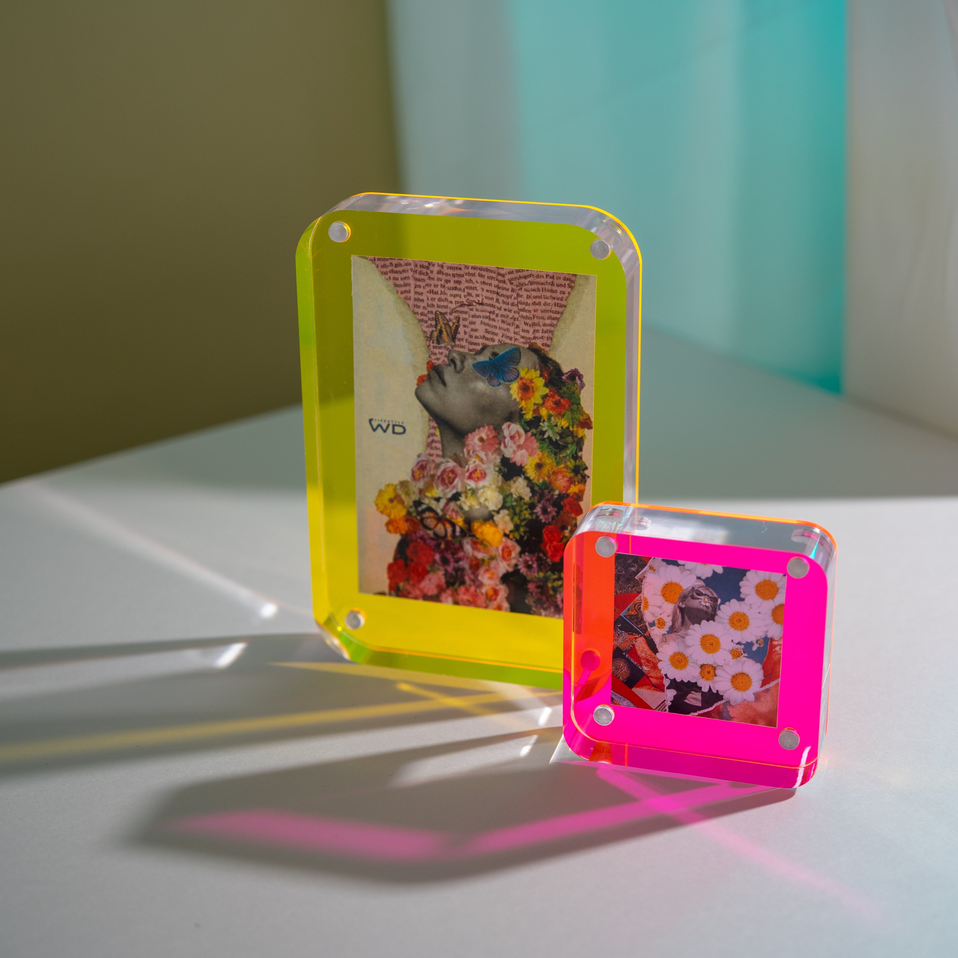 Tokyo - Cadre Avec Fermeture Magnétique - Jaune - PVC