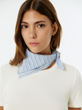Bandana Blue Stripes
