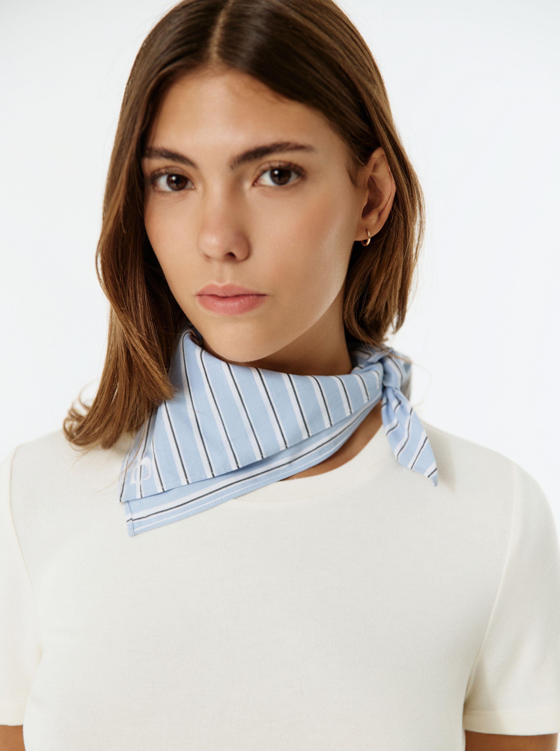 Bandana Blue Stripes